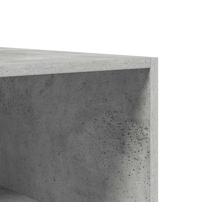 Armadio Grigio Cemento 50x50x200 cm in Legno Multistrato