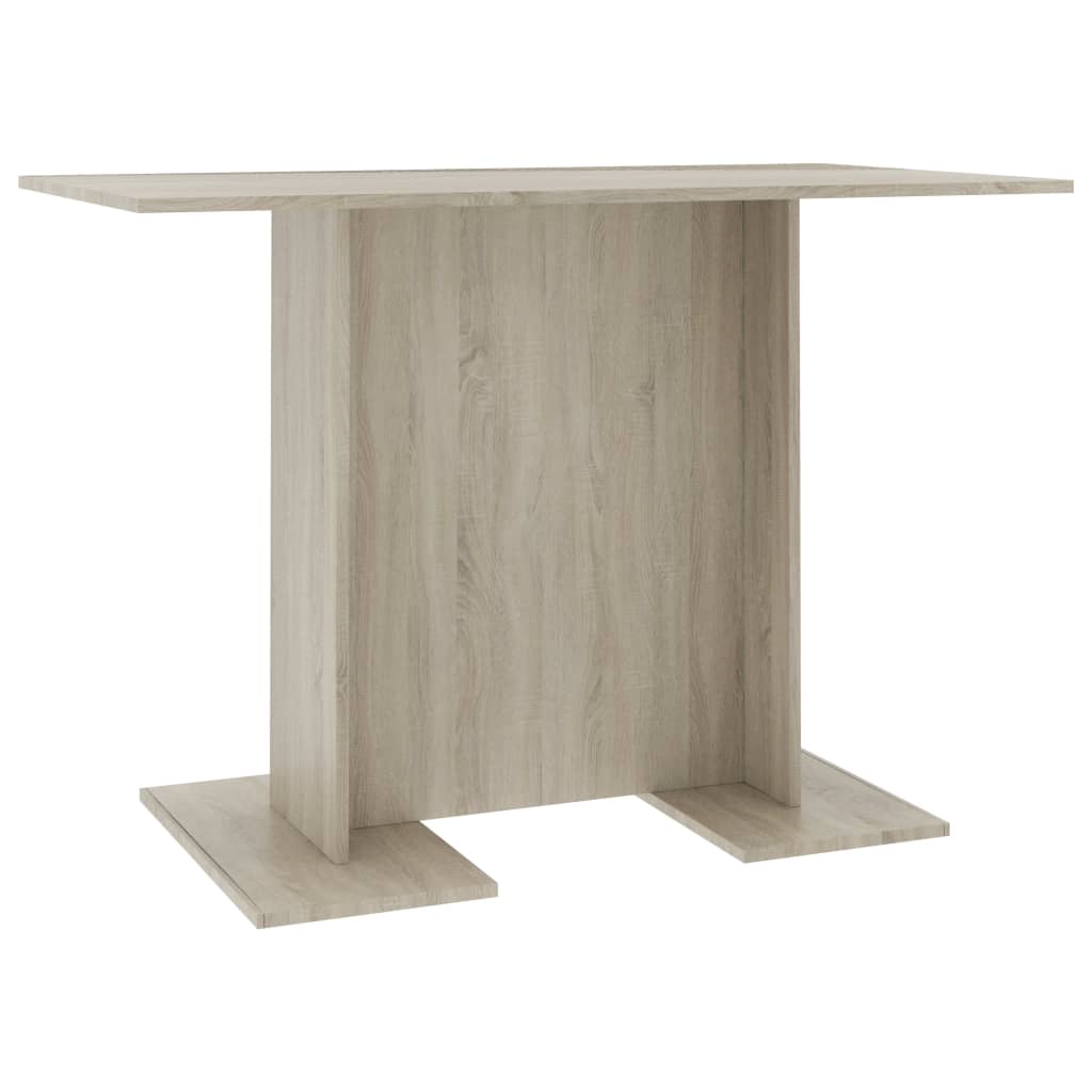 Tavolo da Pranzo Rovere Sonoma 110x60x75cm in Legno Multistrato | homemem39