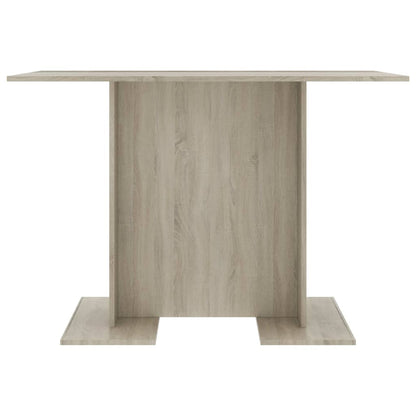 Tavolo da Pranzo Rovere Sonoma 110x60x75cm in Legno Multistrato | homemem39