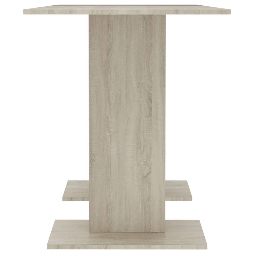Tavolo da Pranzo Rovere Sonoma 110x60x75cm in Legno Multistrato | homemem39