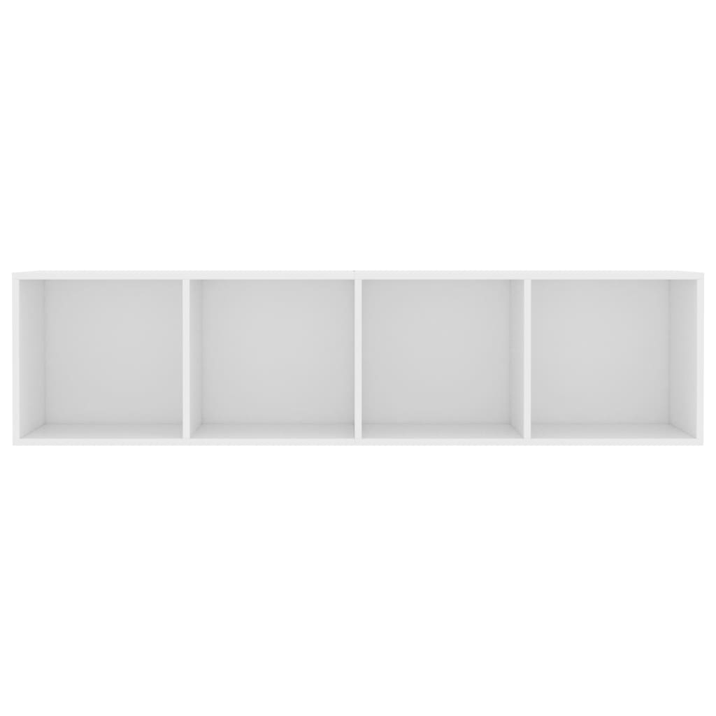 Libreria/Mobile TV Bianco 143x30x36 cm | homemem39