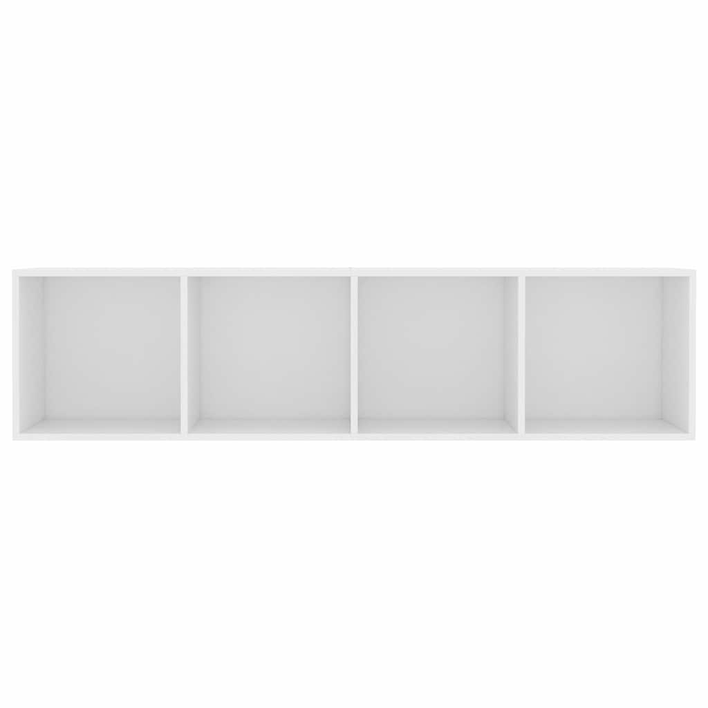 Libreria/Mobile TV Bianco 143x30x36 cm