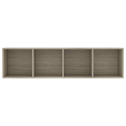 Libreria/Mobile TV Rovere Sonoma 143x30x36 cm | homemem39