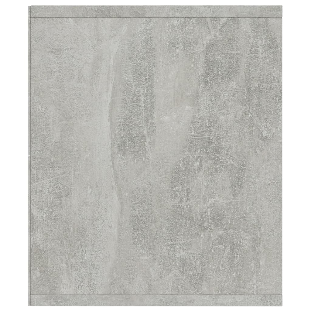 Libreria/Mobile TV Grigio Cemento 143x30x36 cm | homemem39