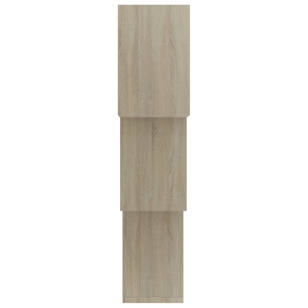 Mensole a Muro Cubiche in Rovere Sonoma 68x15x68cm Truciolato | homemem39
