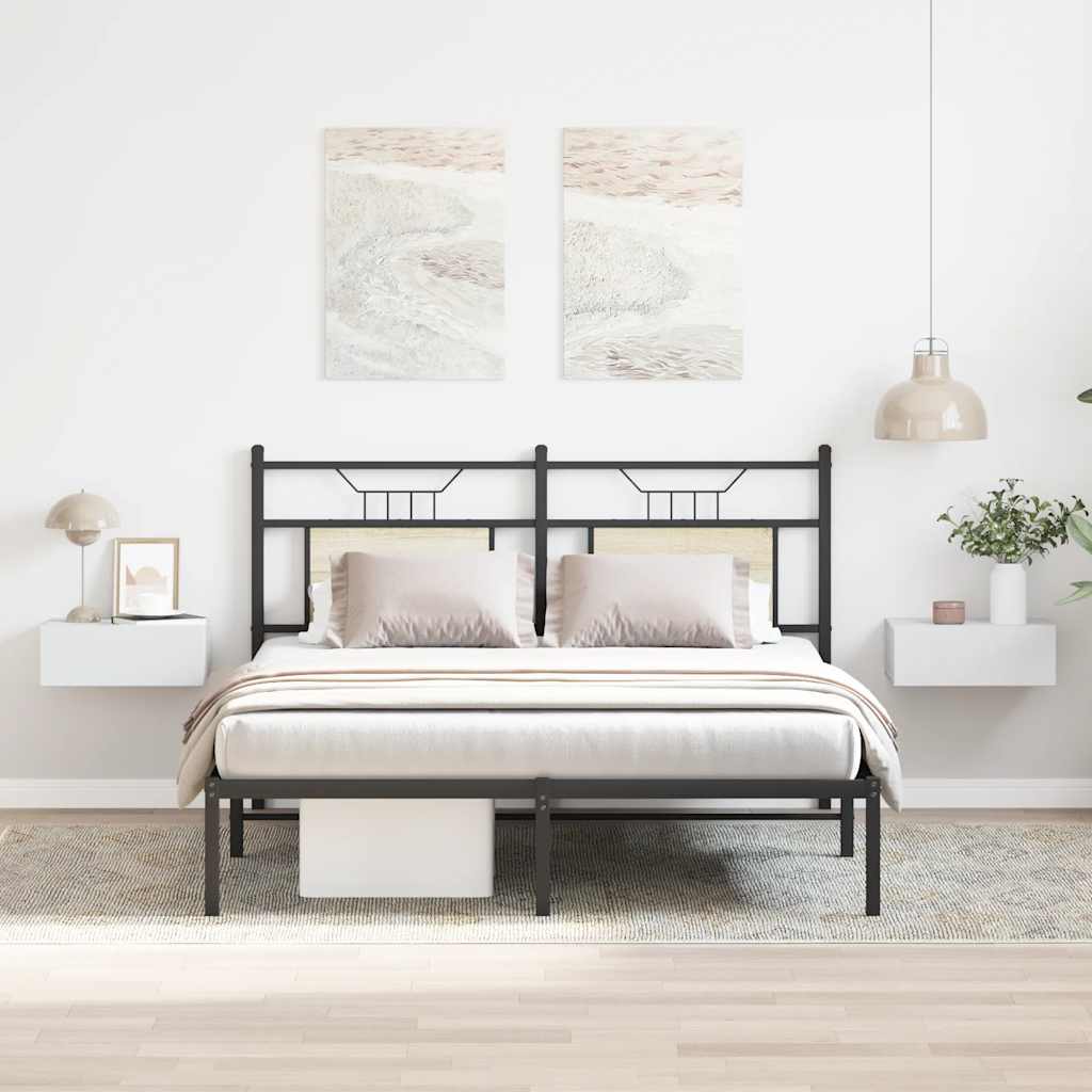 Comodini Pensili 2pz Bianchi 40x30x15 cm in Legno Multistrato - homemem39