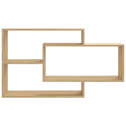 Mensole a Muro Rovere Sonoma 104x20x58,5cm in Legno Multistrato