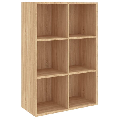 Libreria/Credenza Rovere Sonoma 66x30x98 cm Legno Multistrato | homemem39
