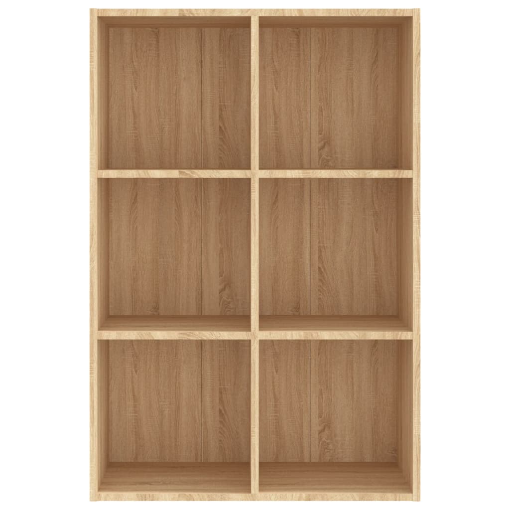 Libreria/Credenza Rovere Sonoma 66x30x98 cm Legno Multistrato | homemem39