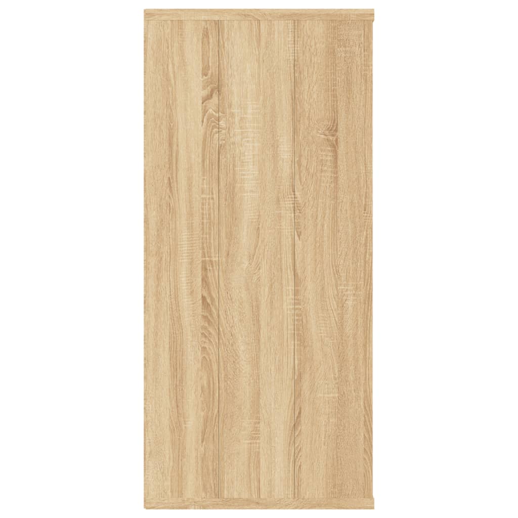 Libreria/Credenza Rovere Sonoma 66x30x98 cm Legno Multistrato | homemem39
