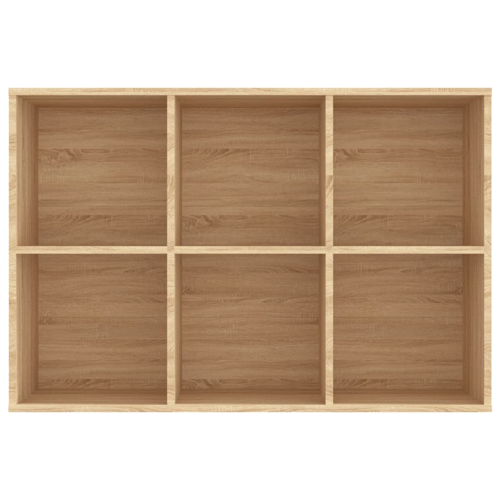 Libreria/Credenza Rovere Sonoma 66x30x98 cm Legno Multistrato | homemem39