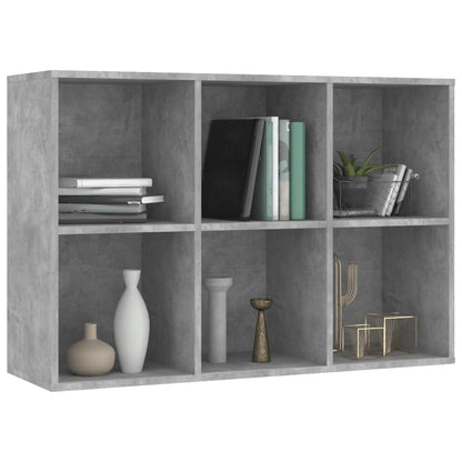 Libreria/Credenza Grigio Cemento 66x30x98 cm Legno Multistrato | homemem39