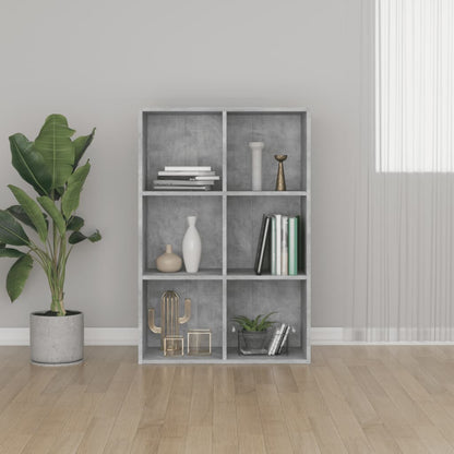 Libreria/Credenza Grigio Cemento 66x30x98 cm Legno Multistrato | homemem39