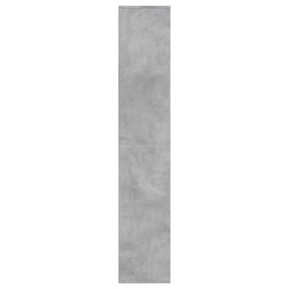 Scarpiera Grigio Cemento 54x34x183 cm in Truciolato - homemem39