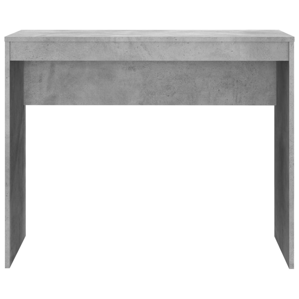 Scrivania Grigio Cemento 90x40x72 cm in Legno Multistrato - homemem39