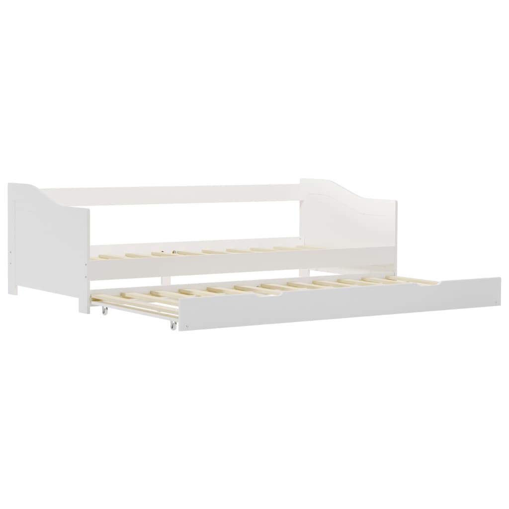 Divano Letto a Scomparsa senza Materasso Legno Pino 90x200 cm | homemem39