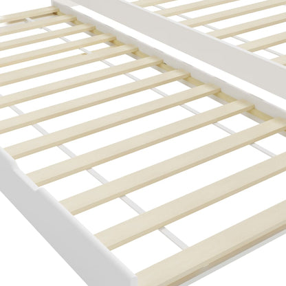 Divano Letto a Scomparsa senza Materasso Legno Pino 90x200 cm | homemem39