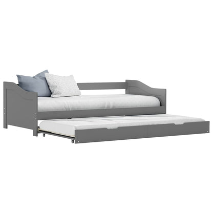 Dormeuse Estraibile senza Materasso Grigia 90x200 cm | homemem39