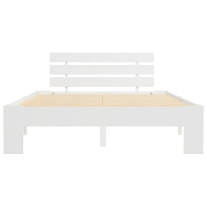 Giroletto senza Materasso Bianco 140x200 cm Legno Massello Pino | homemem39
