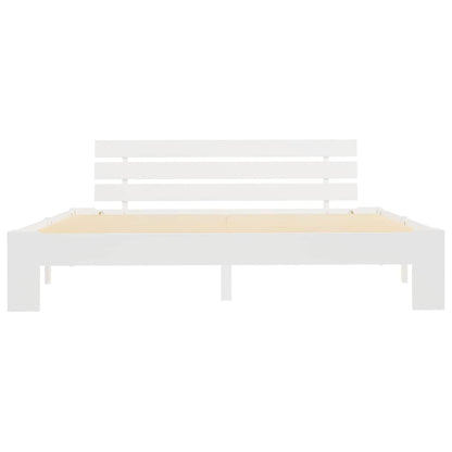 Giroletto senza Materasso Bianco 180x200 cm Legno Massello Pino | homemem39