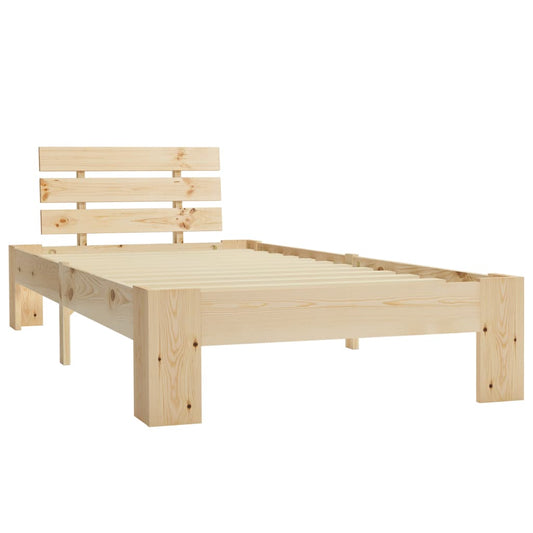 Giroletto senza Materasso 100x200 cm in Legno Massello di Pino | homemem39