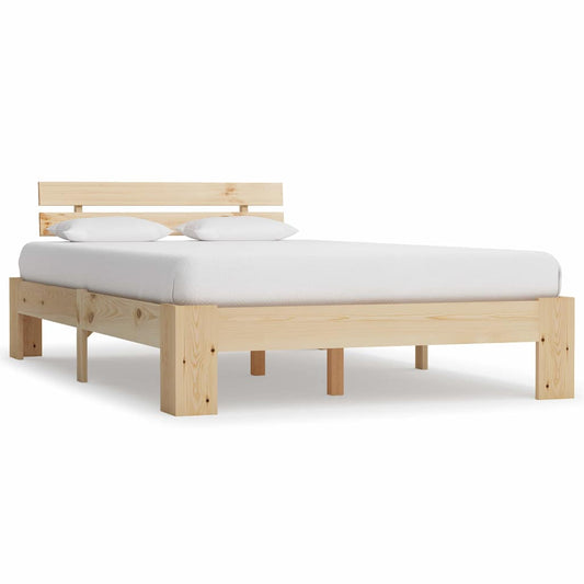Giroletto senza Materasso 120x200 cm in Legno Massello di Pino