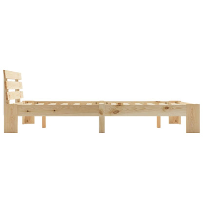 Giroletto senza Materasso 140x200 cm in Legno Massello di Pino