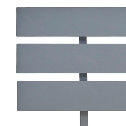 Giroletto senza Materasso Grigio 90x200 cm in Legno di Pino | homemem39