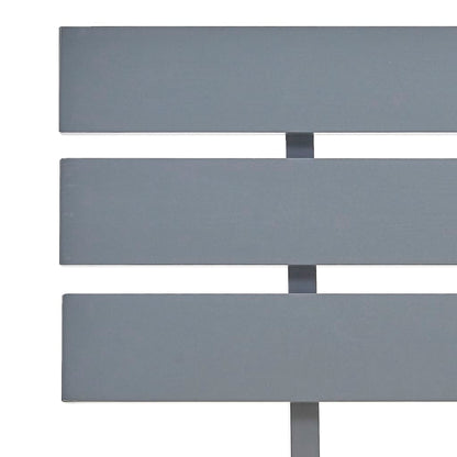 Giroletto senza Materasso Grigio 160x200 cm Legno Massello Pino | homemem39