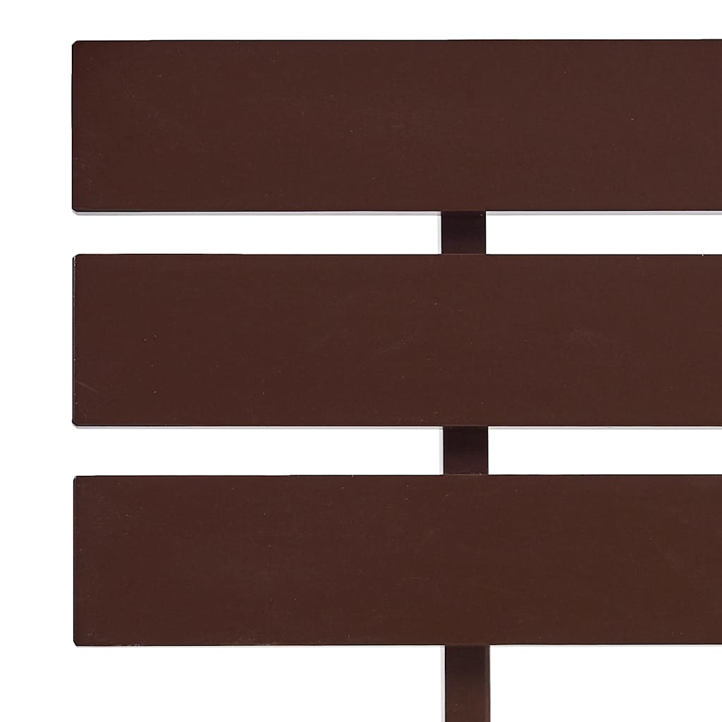 Giroletto senza Materasso Marrone Scuro 140x200 cm Legno Pino
