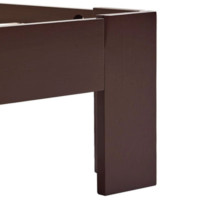 Giroletto senza Materasso Marrone Scuro 140x200 cm Legno Pino | homemem39