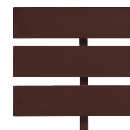 Giroletto senza Materasso Marrone Scuro 180x200 cm in Pino