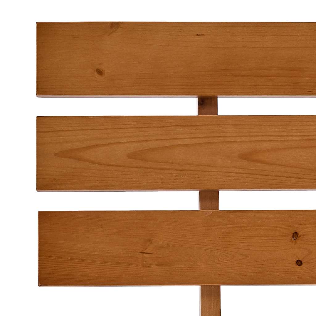 Giroletto senza Materasso Ambrato 180x200 cm in Legno di Pino