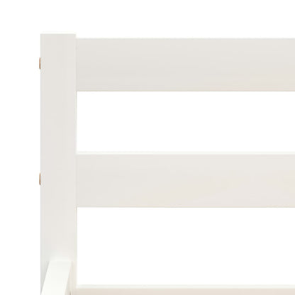 Giroletto senza Materasso Bianco 160x200 cm in Legno di Pino | homemem39