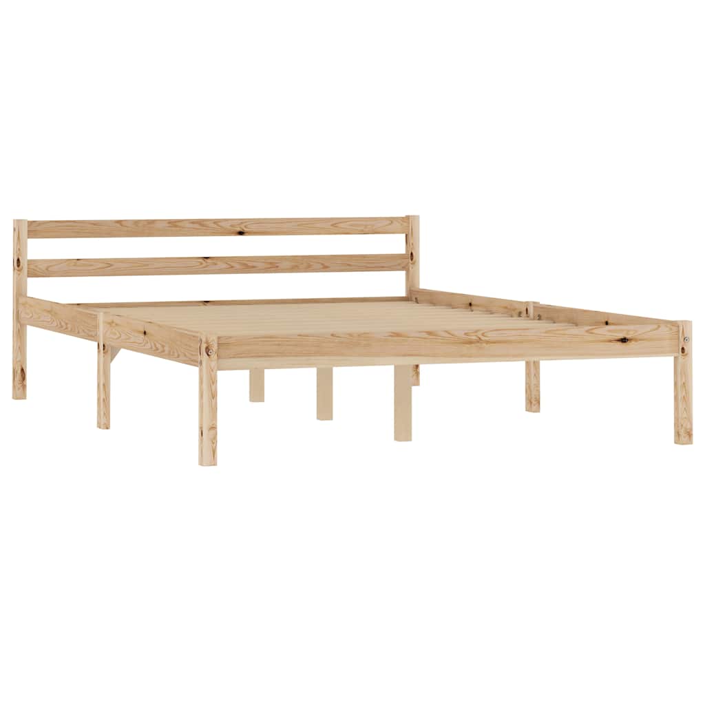 Giroletto senza Materasso 120x200 cm in Legno Massello di Pino