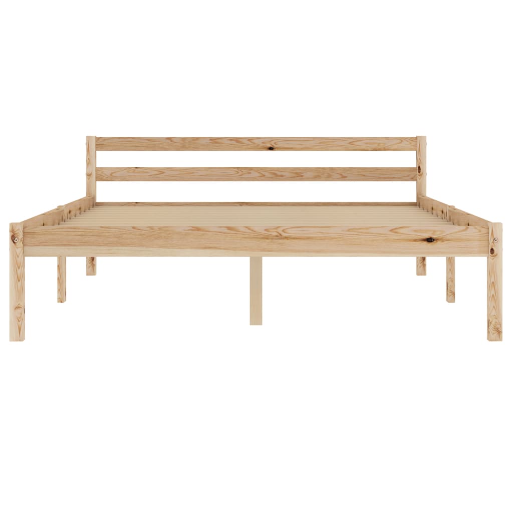 Giroletto senza Materasso 140x200 cm in Legno Massello di Pino | homemem39