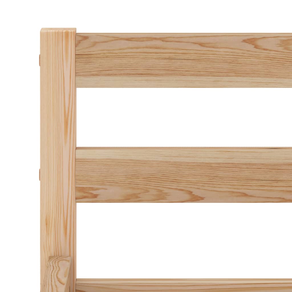 Giroletto senza Materasso 140x200 cm in Legno Massello di Pino | homemem39