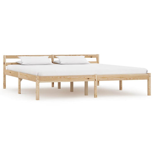 Giroletto senza Materasso 160x200 cm in Legno Massello di Pino