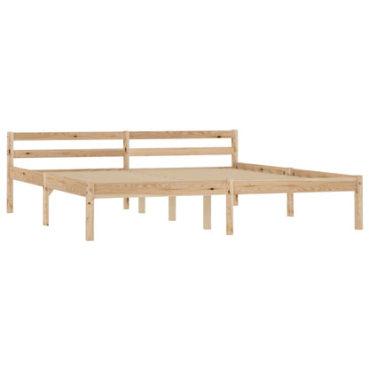 Giroletto senza Materasso 160x200 cm in Legno Massello di Pino | homemem39