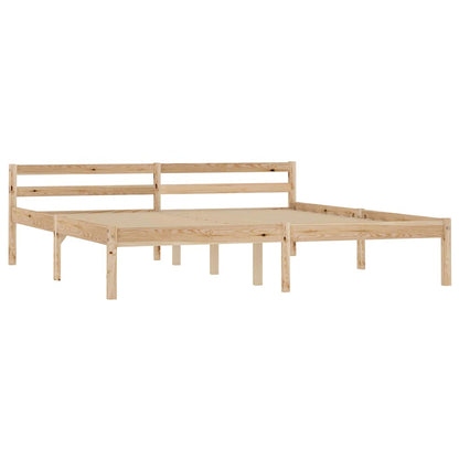 Giroletto senza Materasso 160x200 cm in Legno Massello di Pino