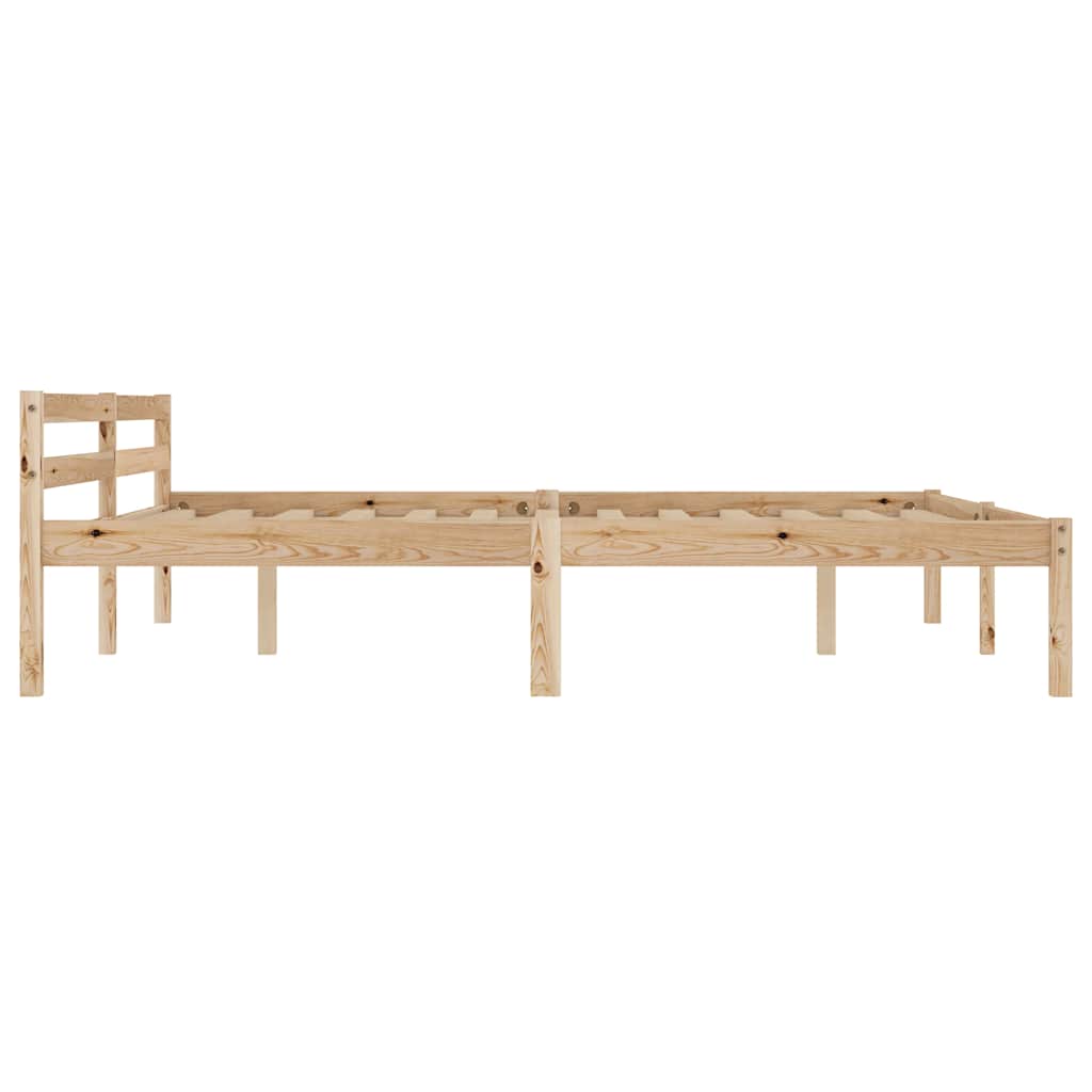 Giroletto senza Materasso 160x200 cm in Legno Massello di Pino