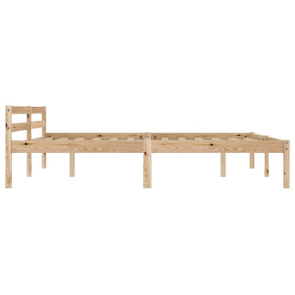 Giroletto senza Materasso 160x200 cm in Legno Massello di Pino