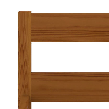 Giroletto senza Materasso Ambrato Legno Massello Pino 90x200 cm | homemem39