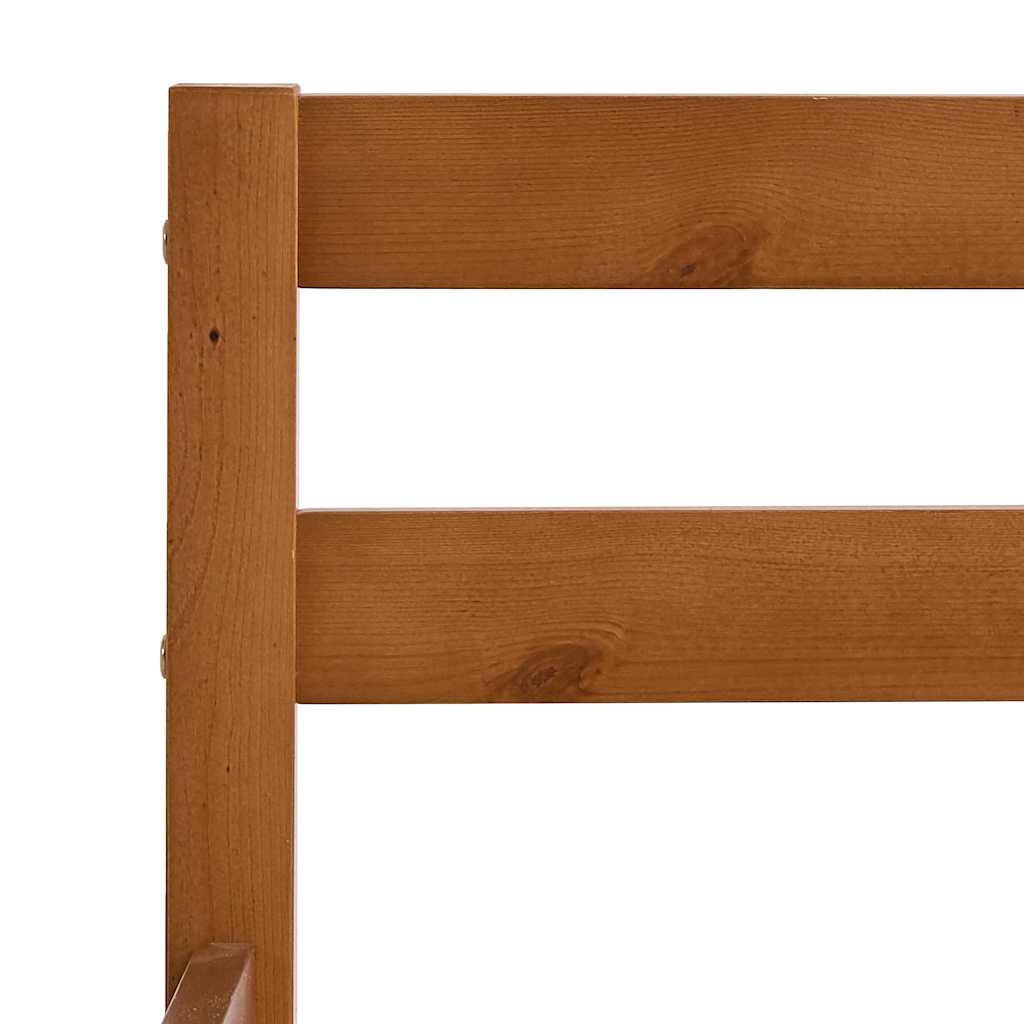 Giroletto senza Materaso Ambrato in Legno di Pino 160x200 cm