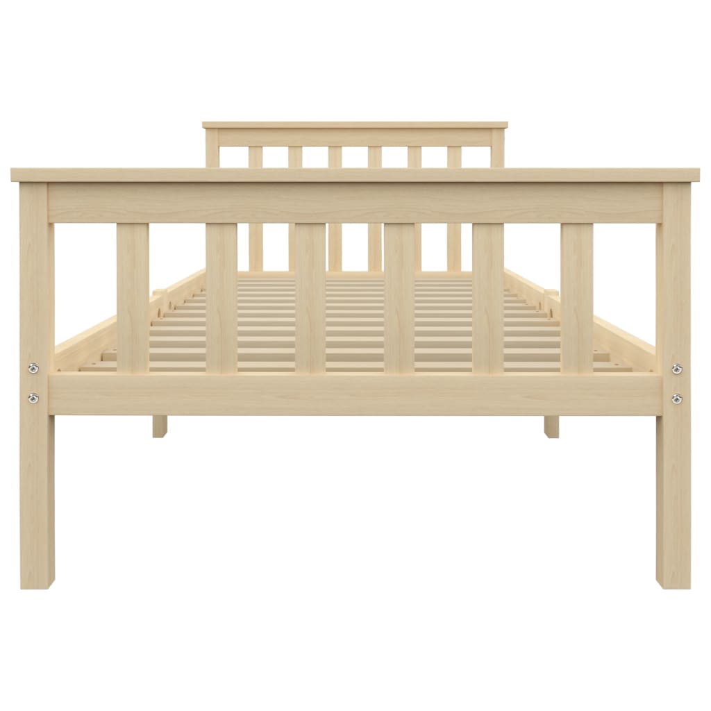 Giroletto senza Materasso Naturale 100x200 cm in Legno di Pino | homemem39