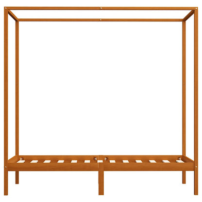 Giroletto senza Materaso Ambrato in Legno di Pino 100x200cm