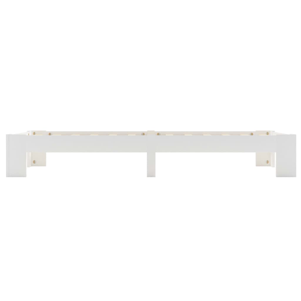 Dormeuse Estraibile senza Materasso Bianca Legno Pino 90x200 cm | homemem39