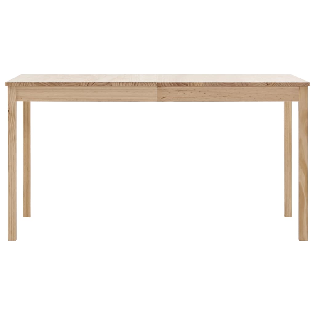 Tavolo da Pranzo 140x70x73 cm in Legno di Pino