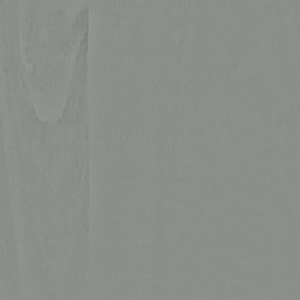 Comodino in Legno di Pino Messicano Corona Grigio 53x39x67 cm