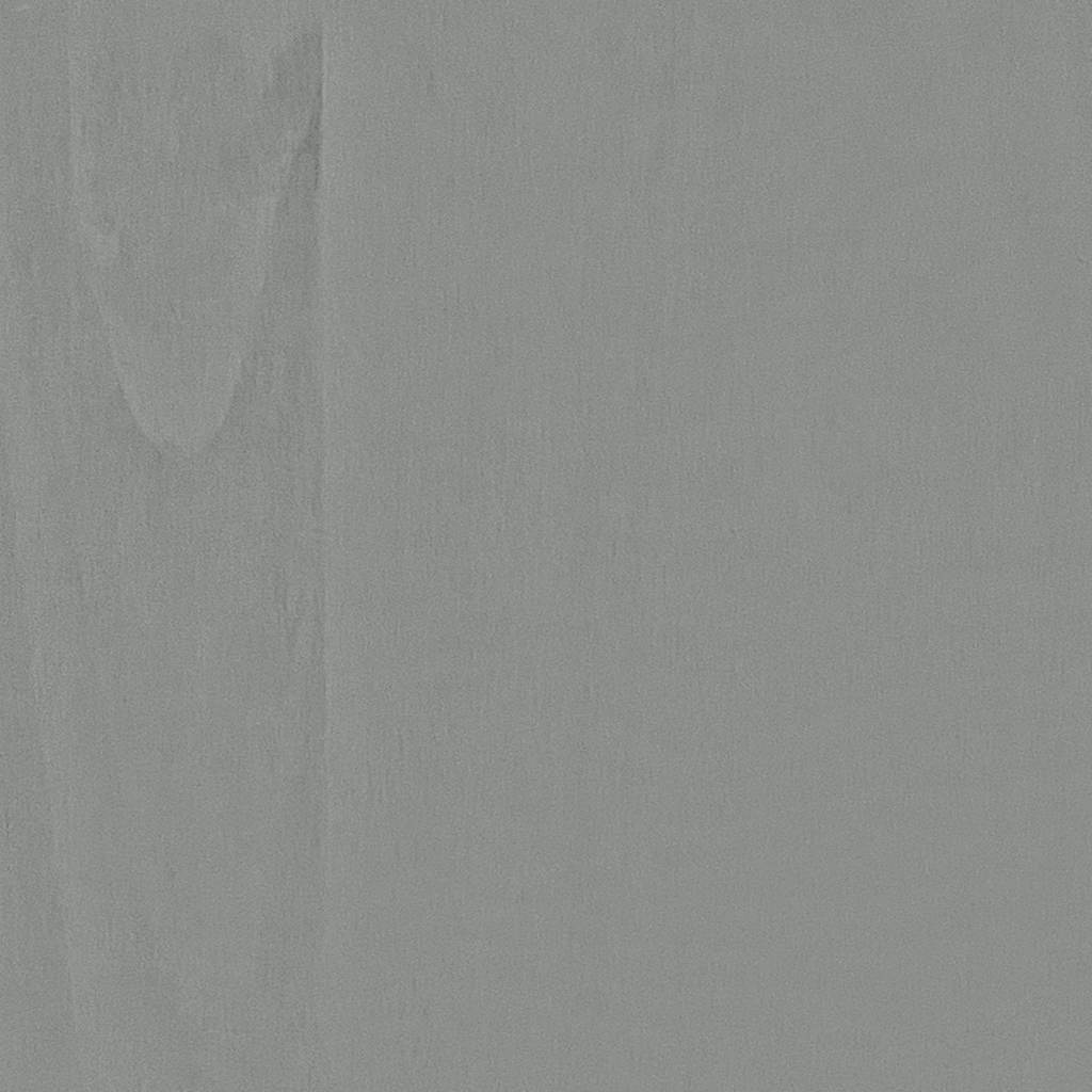 vidaXL Armadio in Legno di Pino Messicano Corona 2 Ante Grigio